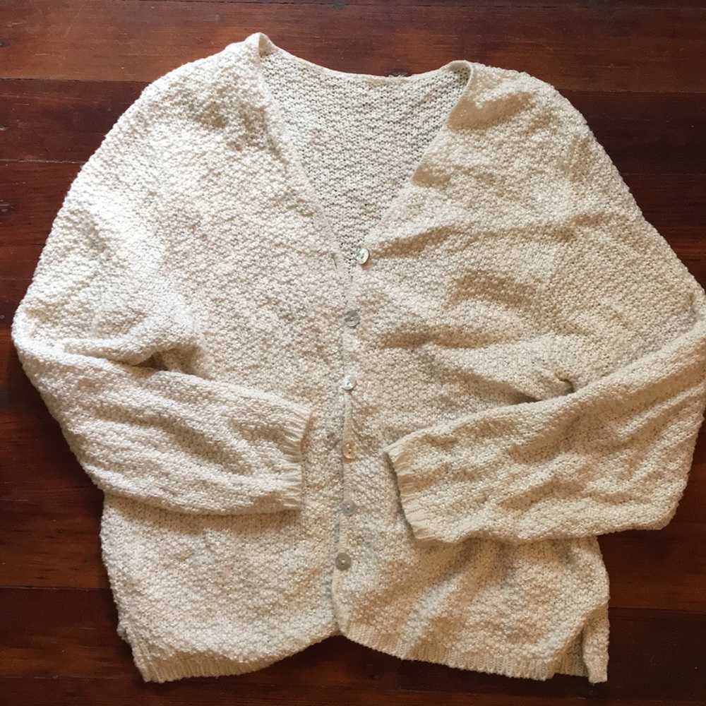 Slouchy knit sweater